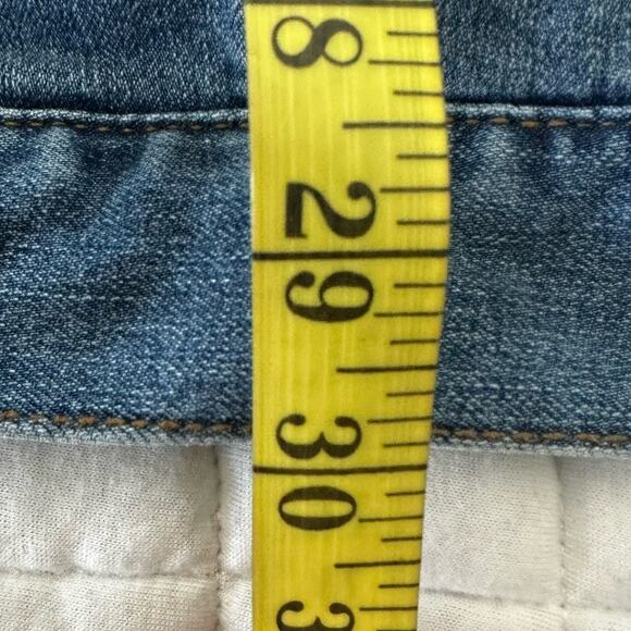 TERRA SKY Womens Jacket 3X Denim Oversized Stretch Distressed Pockets Casual - Picture 12 of 14